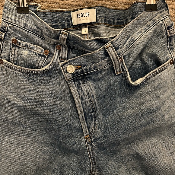 Agolde Crisscross Upsized Jeans - Picture 2 of 5